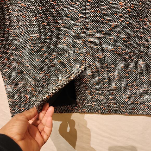 J.Crew Sz 2 Tweed Gray Pink Career Dress Lined Dress Professional Modest Church - Picture 6 of 10